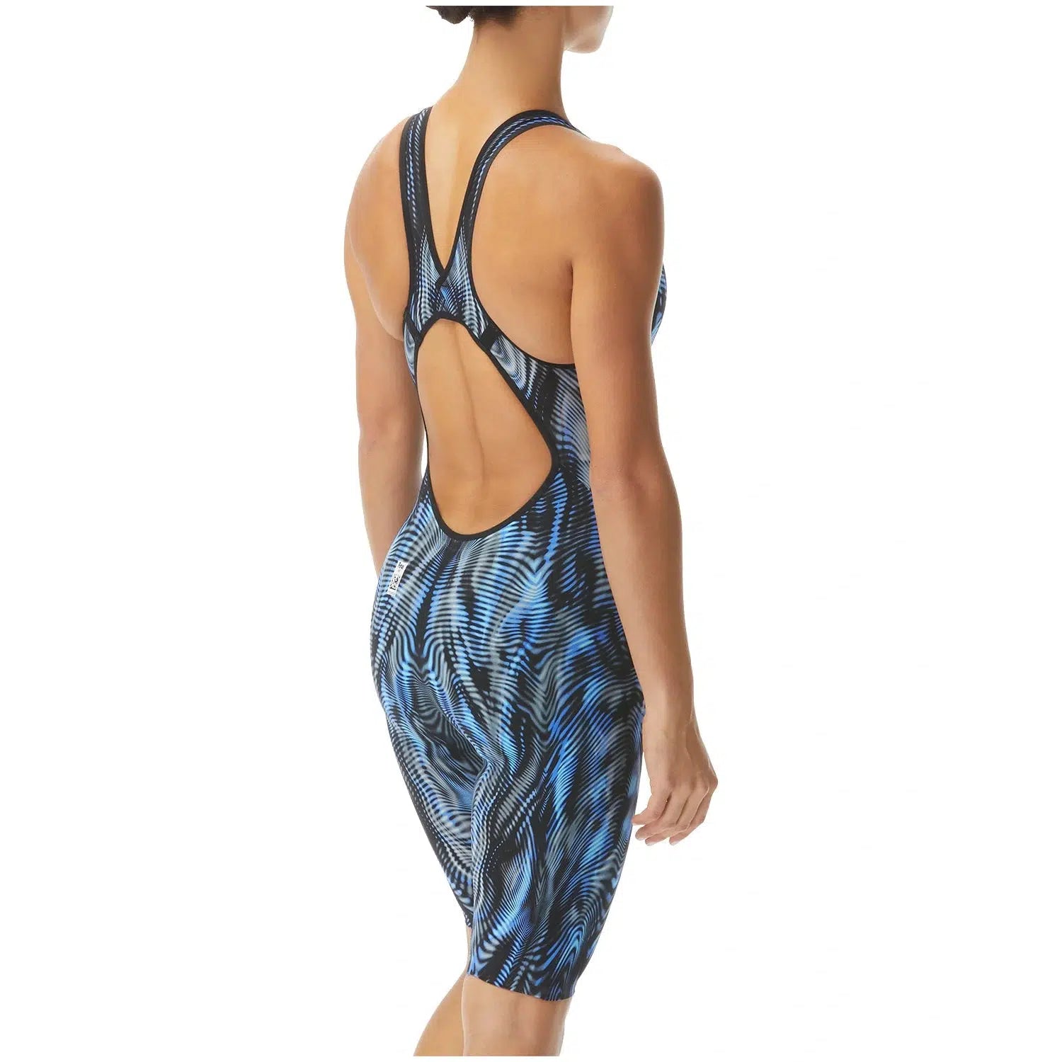 TYR Venzo Genesis Open Back Women's Competition Swim Suit - High Performance Training & Racing Swimwear for Professional Swimmers