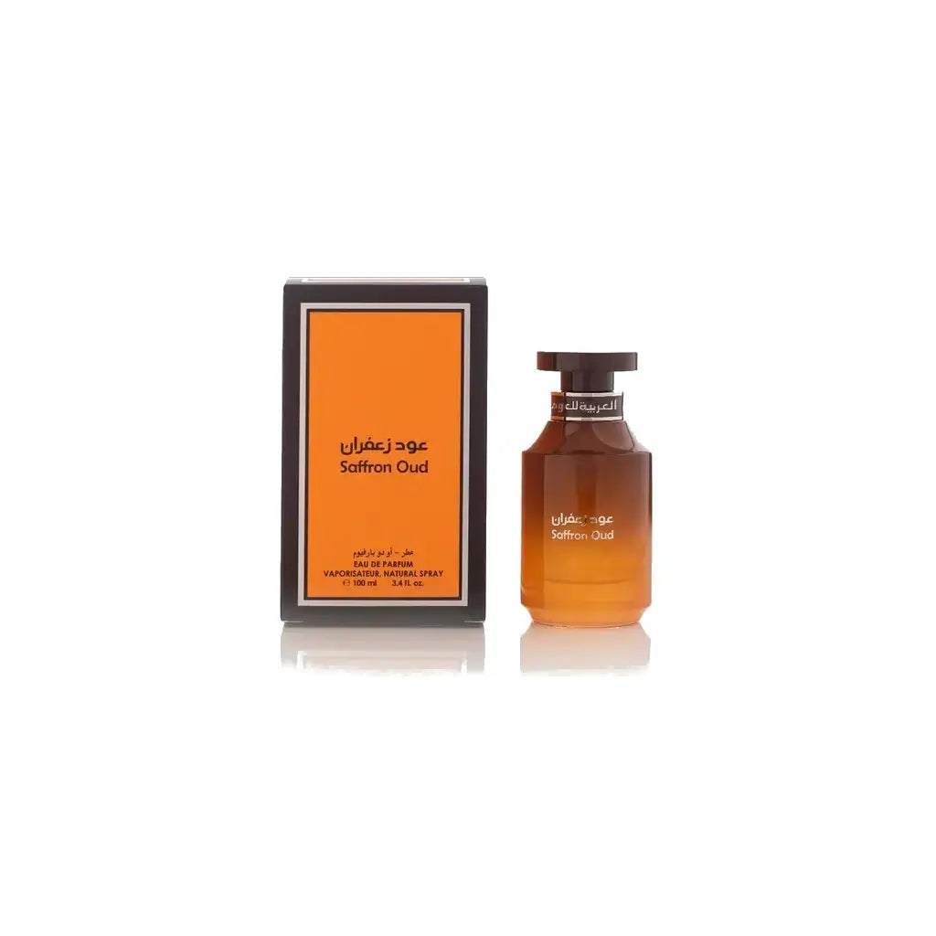 Premium Saffron Oud Eau de Parfum 100ml - Luxury Unisex Perfume for Men & Women, Long-Lasting Fragrance for Date Night, Special Occasions & Daily Wear