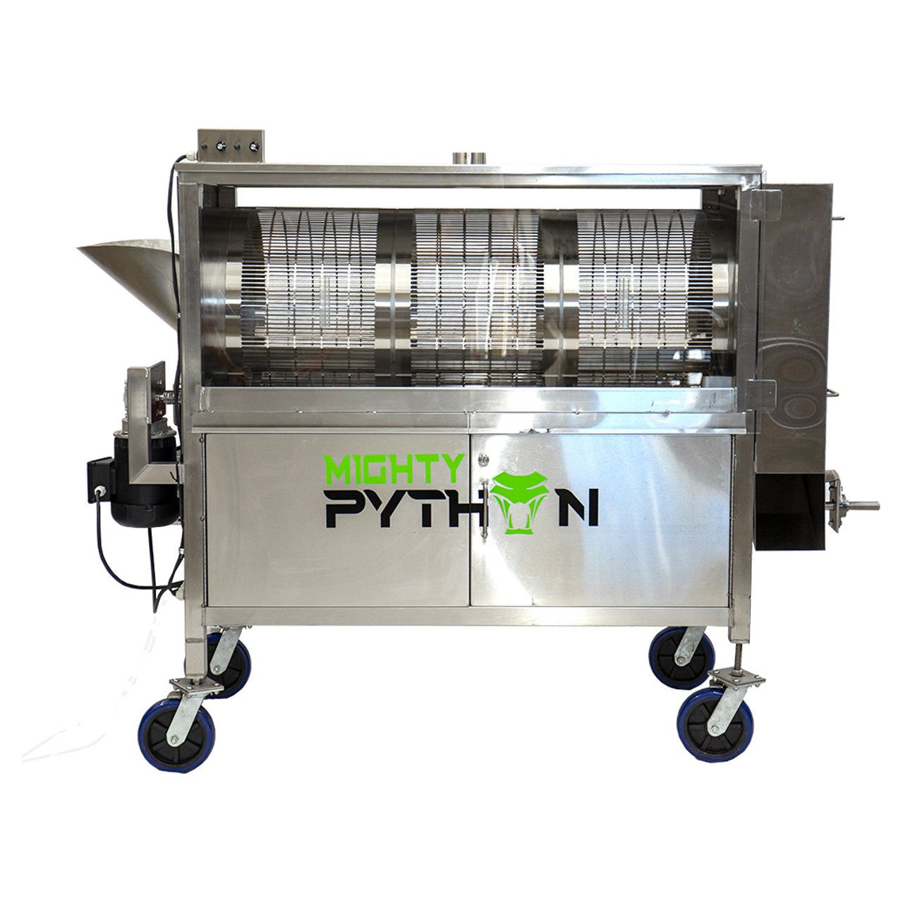 TOMS Mighty Python Dry Bud Trimming Machine - Electric Leaf Trimmer for Cannabis, Hemp & Herbs - Perfect for Home Growers & Commercial Use (Gardening, Harvesting, Plant Processing)