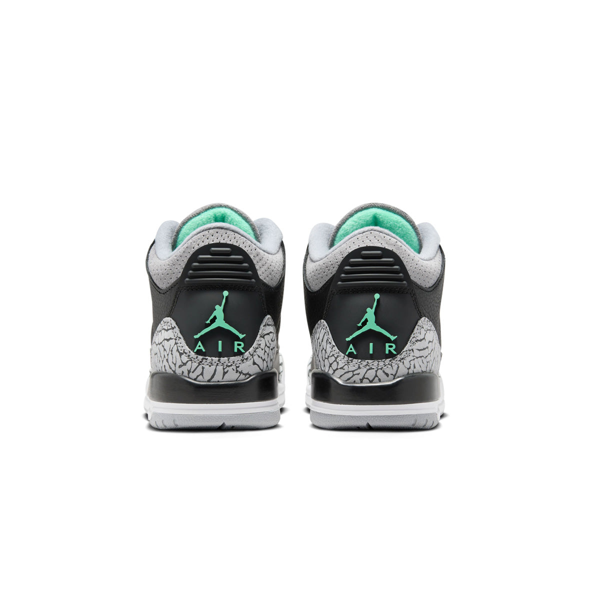 Air Jordan 3 Retro 'Green Glow' Kids Basketball Shoes - Lightweight Sneakers for Boys & Girls - Perfect for School, Sports & Casual Wear