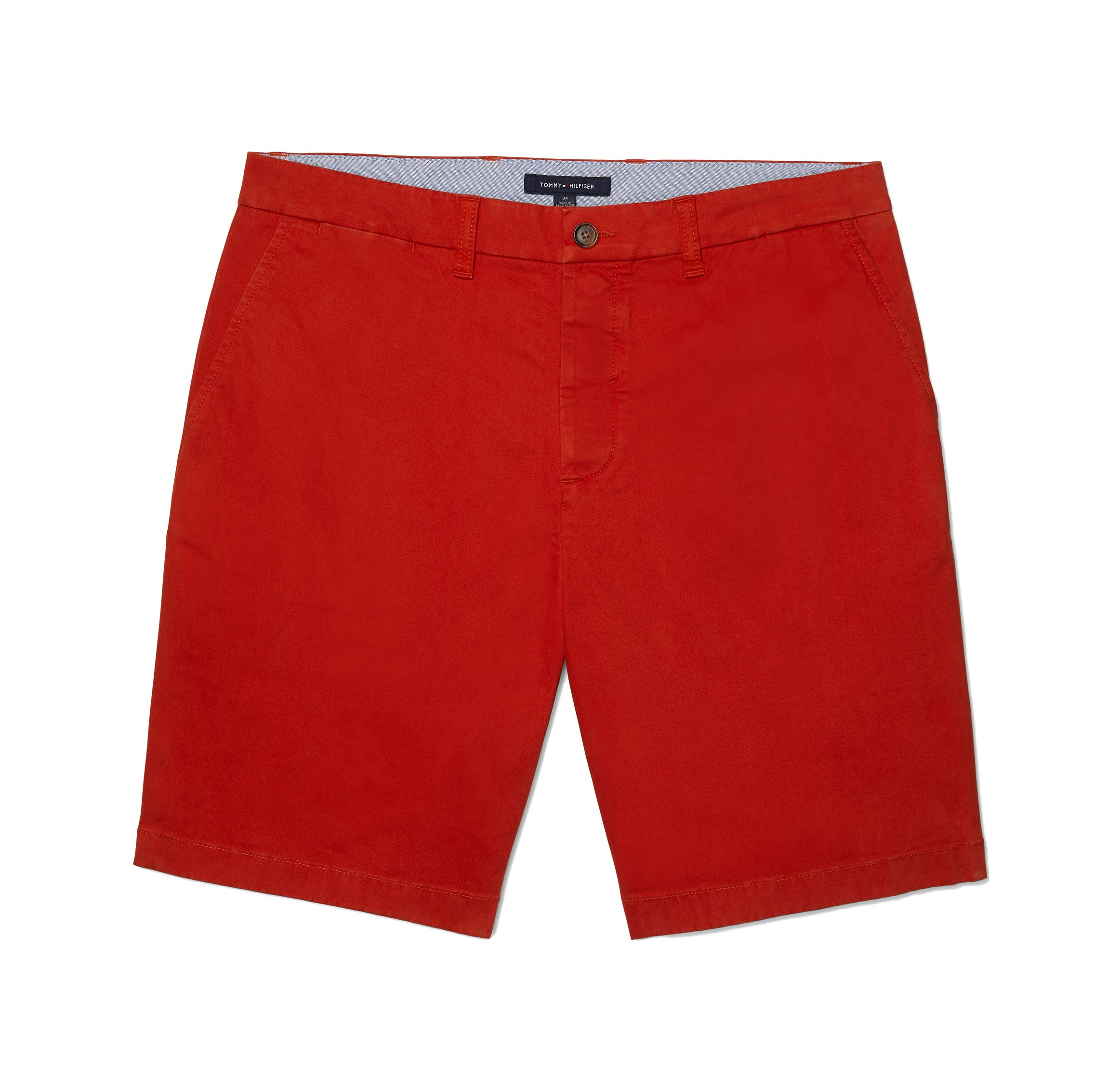 Tommy Hilfiger Men's Adaptive Shorts with Velcro Brand Closure & Magnetic Fly - Comfortable Stretch Fabric for Easy Dressing - Ideal for Travel, Work, and Everyday Wear