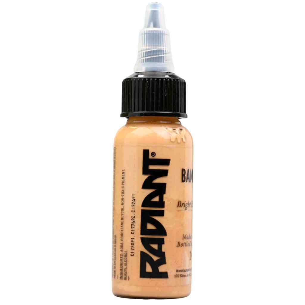 Premium Bamboo Tattoo Ink - 1 oz Bottle for Professional & DIY Tattoo Artists | Vibrant, Long-Lasting Colors | Ideal for Tattoo Studios, Home Tattooing & Body Art Projects