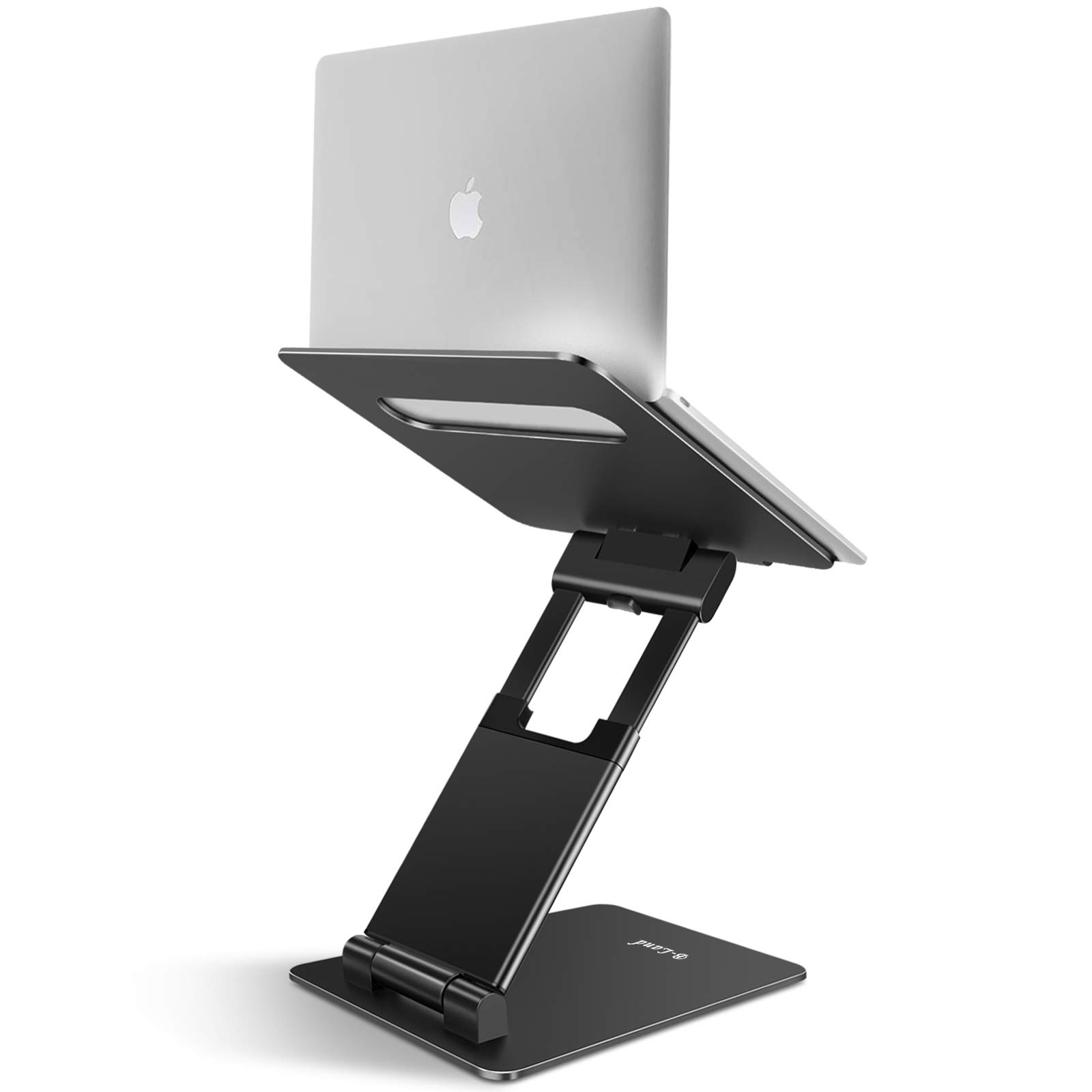 Adjustable Aluminum Laptop Stand Ergonomic Riser Holder for MacBook Air/Pro, Dell XPS, Samsung, Lenovo & 10-17