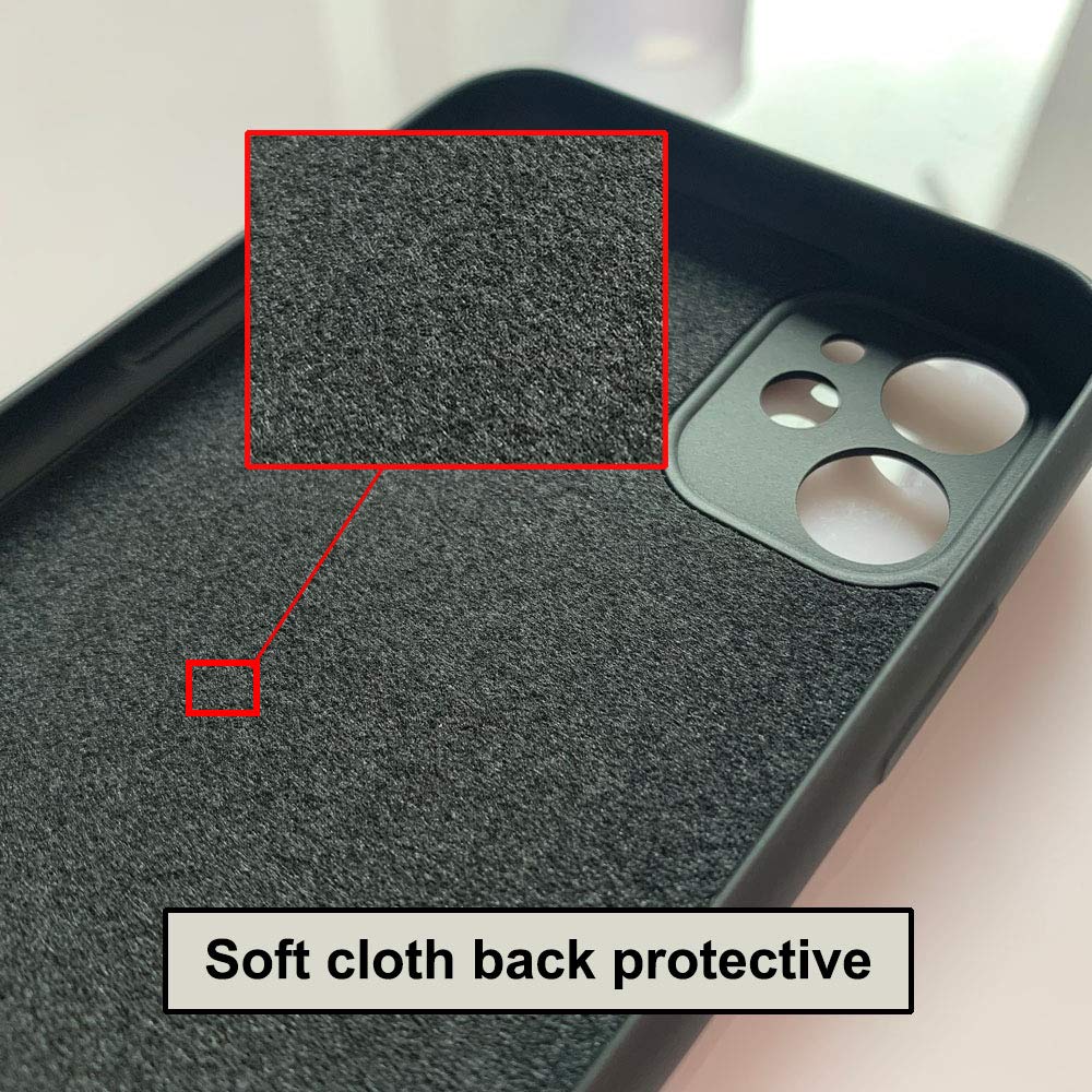 Ultra Slim Shockproof Silicone Case for iPhone 11 - Durable Protective Cover with Soft Touch Finish (Black) | Perfect for Everyday Use, Travel & Outdoor Activities