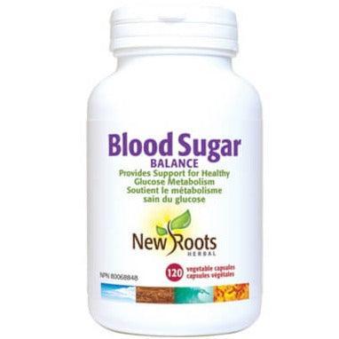 New Roots Blood Sugar Balance Supplement - 120 Veggie Capsules for Natural Glucose Support | Supports Healthy Metabolism & Energy Levels | Ideal for Diabetics & Pre-Diabetics