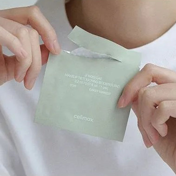 Celimax Jiwoogae Makeup Retouching Booster Pads - 30pcs for Flawless Skin, Oil Control & Pore Minimizing | Perfect for Touch-Ups, Travel & On-The-Go Beauty