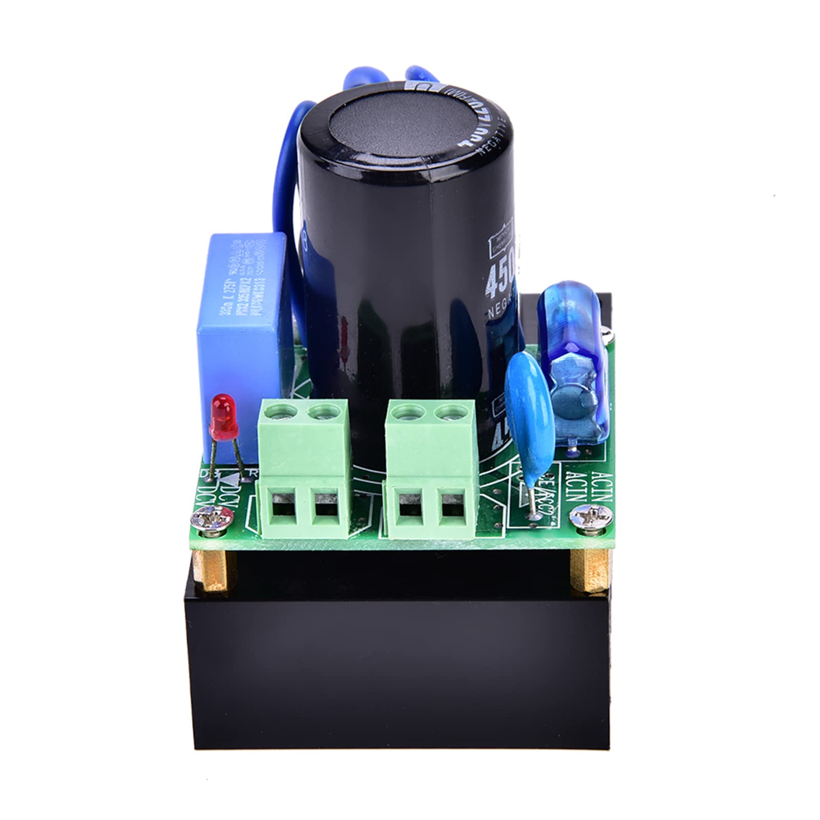 Universal AC to DC Rectifier Board Module 0-220V AC Input to 0-311V DC Output - Lightning Protection & Multiple Safety Features for DIY Electronics, Power Supplies & Industrial Applications
