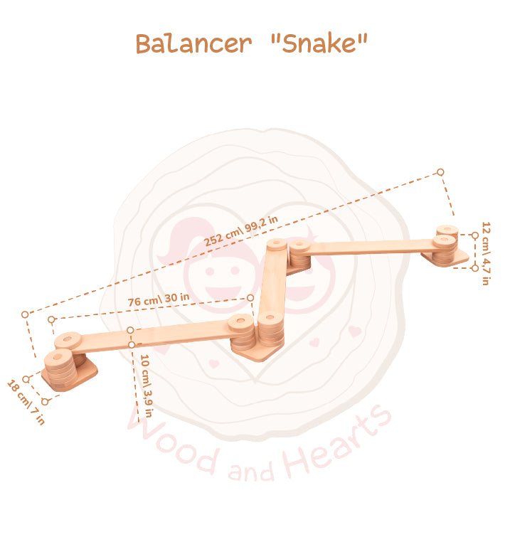 Kids Balance Beam - Non-Slip Gymnastics Training Equipment for Toddlers & Children - Perfect for Indoor/Outdoor Play, Yoga, and Motor Skill Development