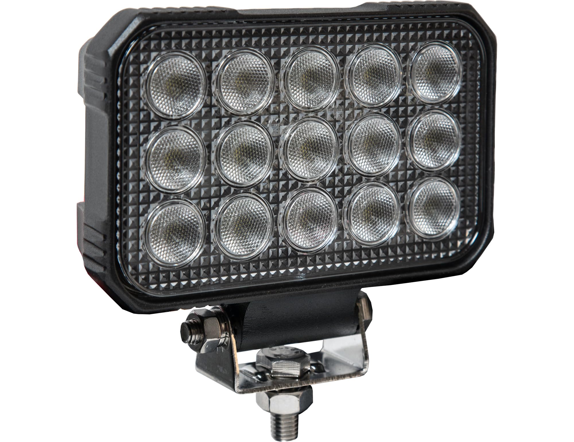 Ultra Bright 6 Inch Wide Rectangular LED Flood Light for Trucks & Off-Road Vehicles - Buyers Products 1492196 Headache Bar Light | Perfect for Night Driving, Work Sites & Emergency Lighting