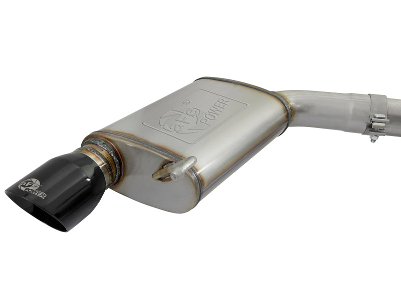 aFe 11-21 Dodge Durango V6 3.6L / V8 5.7L MACH Force XP 304 Stainless Steel Cat-Back Exhaust System with Black Tips - Performance Upgrade for Off-Roading & Towing