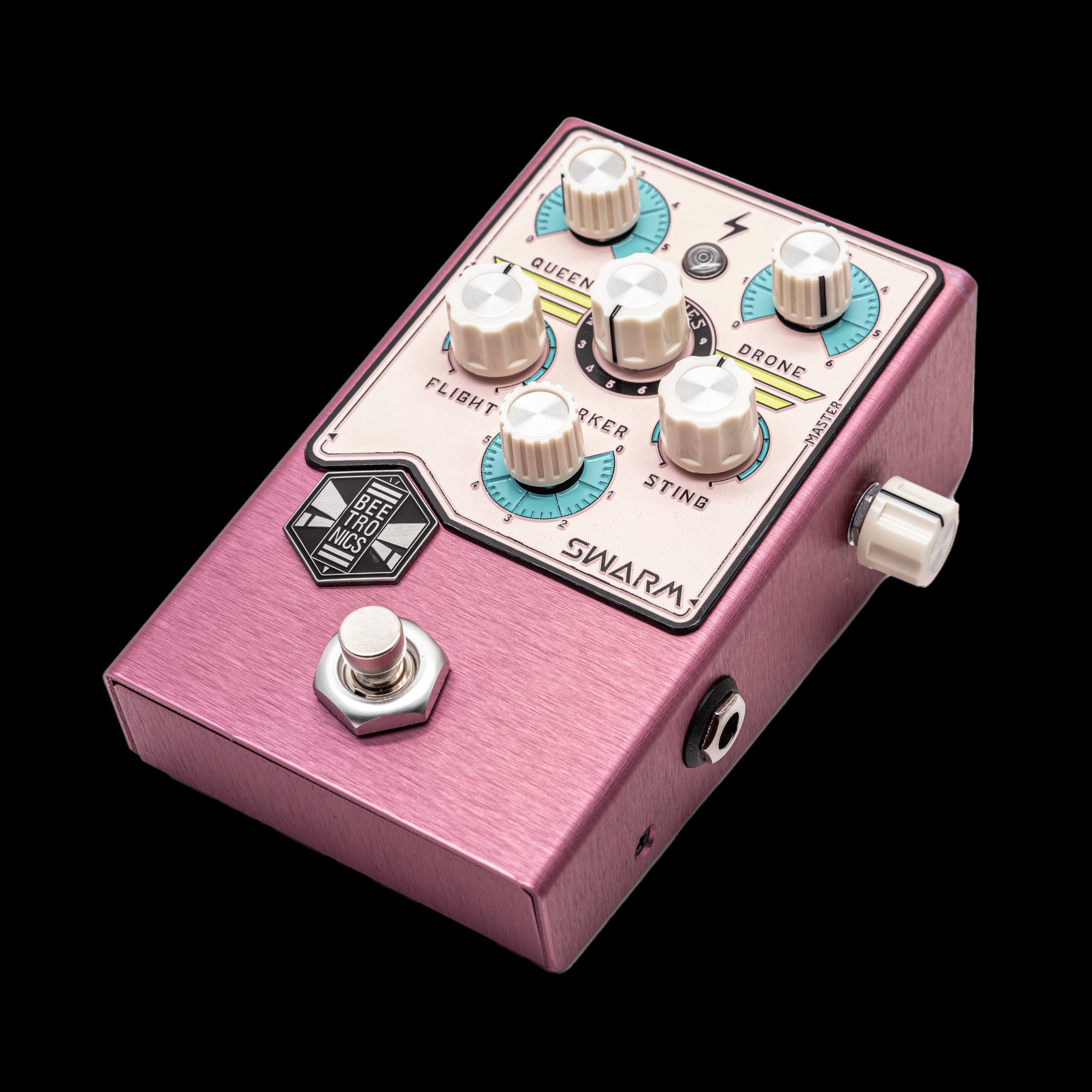 Beetronics FX Swarm Fuzz Harmonizer Limited Edition Majin Bee Guitar Pedal - Rare Collector's Item (Only 10 Made) - Perfect for Professional Musicians & Studio Recording