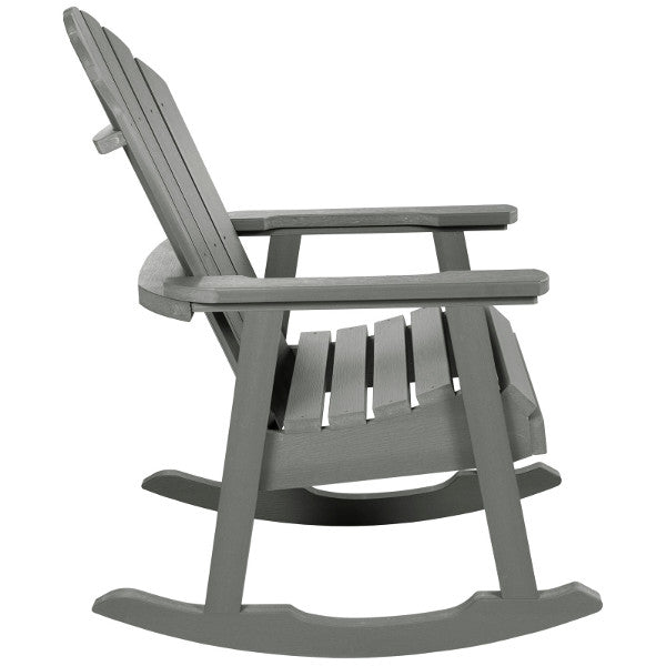 Hamilton Rocking Chair - Comfortable Wooden Rocking Chair for Living Room, Nursery & Porch - Classic Design with Padded Seat & Backrest - Perfect for Relaxing, Nursing & Reading