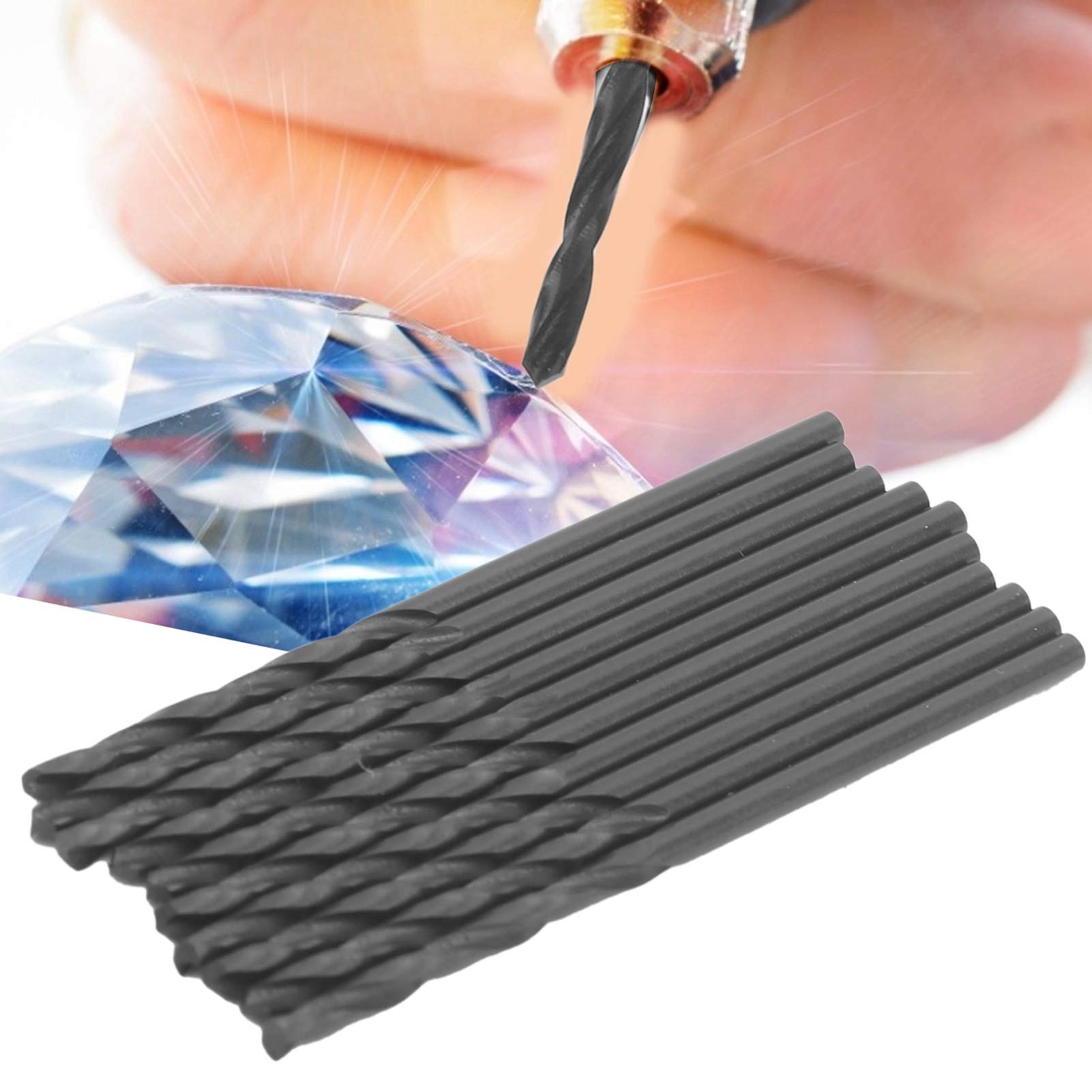 High-Speed Steel (HSS) Twist Drill Bit Set - Straight Shank Metal Drill Bits for Jewelry Making, Metalworking & DIY Projects | Perfect for Precision Drilling in Gold, Silver & Other Metals
