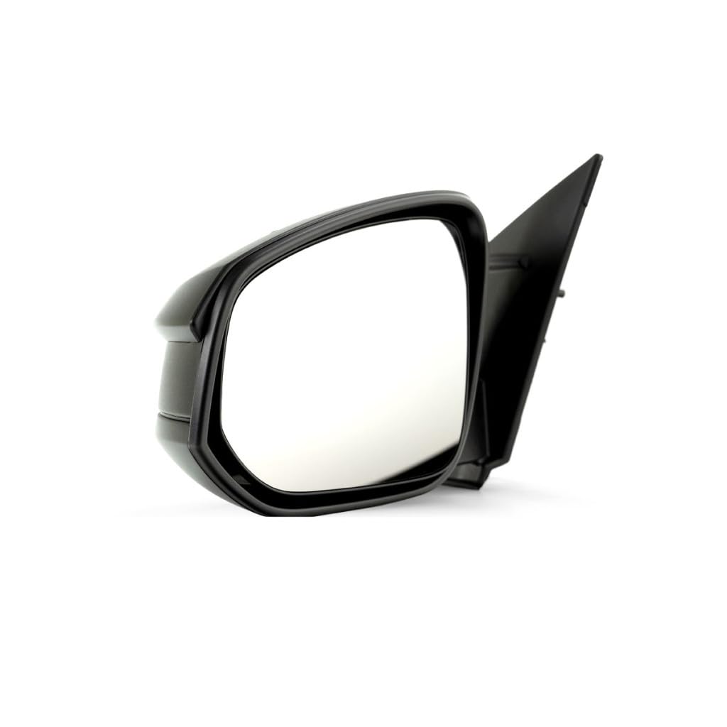 2013-2015 Toyota RAV4 Driver Side Power Manual Folding Door Mirror Replacement - Textured Black Non-Heated - Fits 879400R080 & TO1320309 - Perfect for DIY Repairs & Auto Body Shops