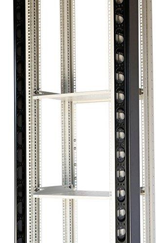 42U Vertical Cable Manager - Steel Server Rack Cable Organizer for Data Centers & Network Cabinets | Durable Cable Management Solution for Server Rooms & IT Infrastructure