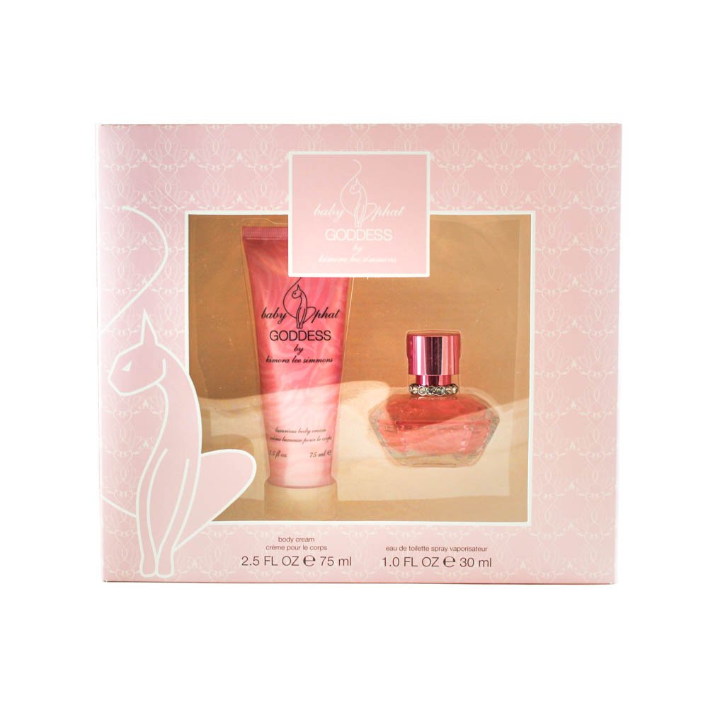 Baby Phat Goddess Women's Perfume Set - Floral & Fruity Fragrance Gift for Her, Perfect for Date Nights & Special Occasions
