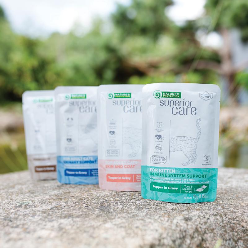 Premium Kitten Wet Food with Tuna & Sea Bass - Grain-Free, All Life Stages Cat Food for All Breeds - Perfect for Picky Eaters & Healthy Growth