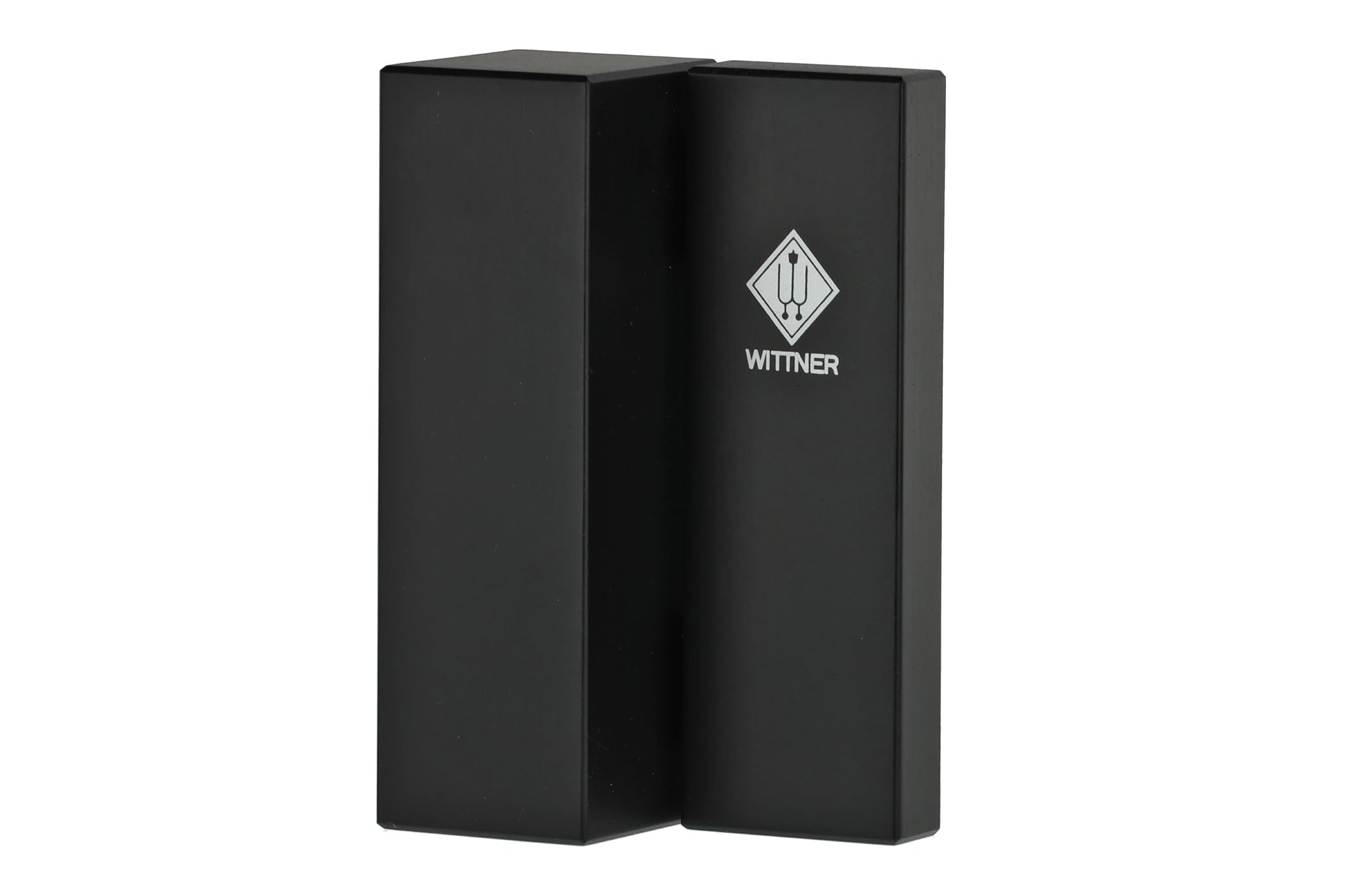 Wittner Taktell Wooden Super-Mini Metronome - Black Matte Wood | Portable Music Practice Tool for Piano, Guitar & Violin Players
