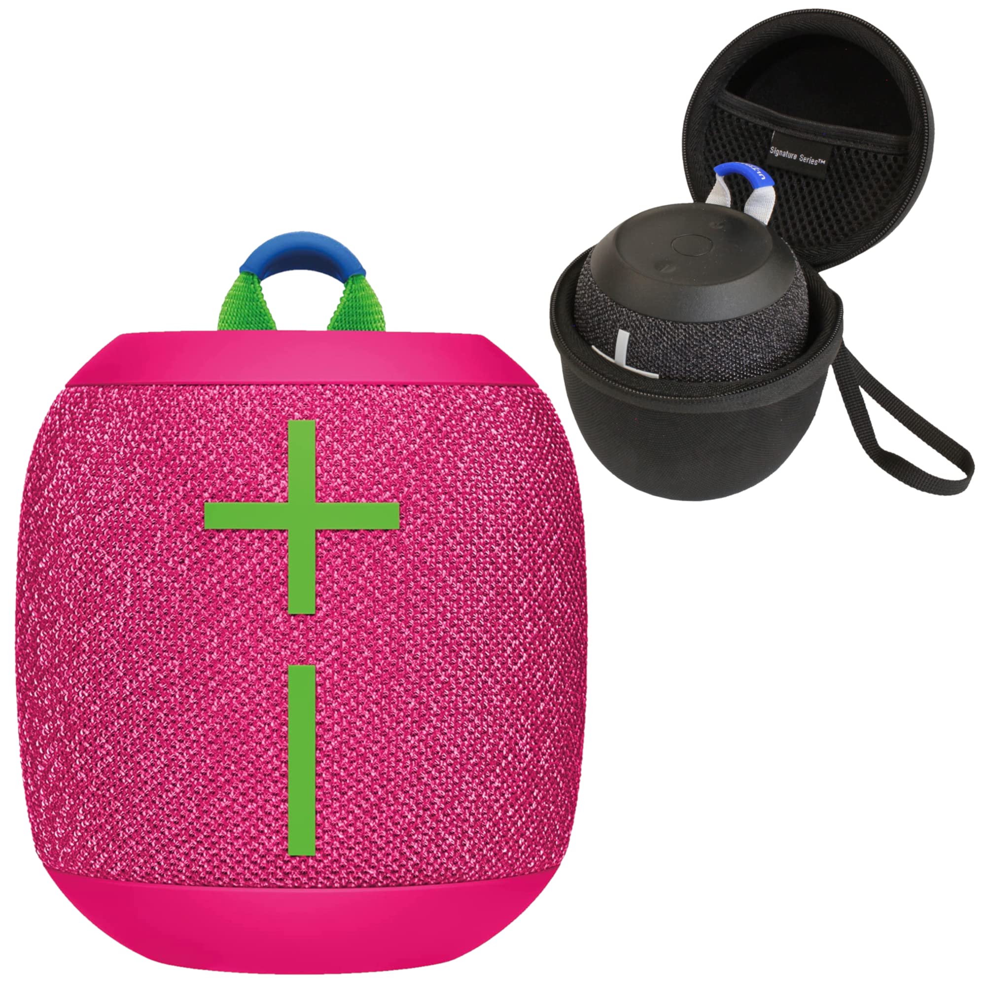 Ultimate Ears WONDERBOOM 3 Wireless Bluetooth Speaker - Waterproof, Portable, 360° Sound with Enhanced Bass | Outdoor Boost EQ | Shockproof Case Included | Perfect for Beach, Pool, Hiking & Camping