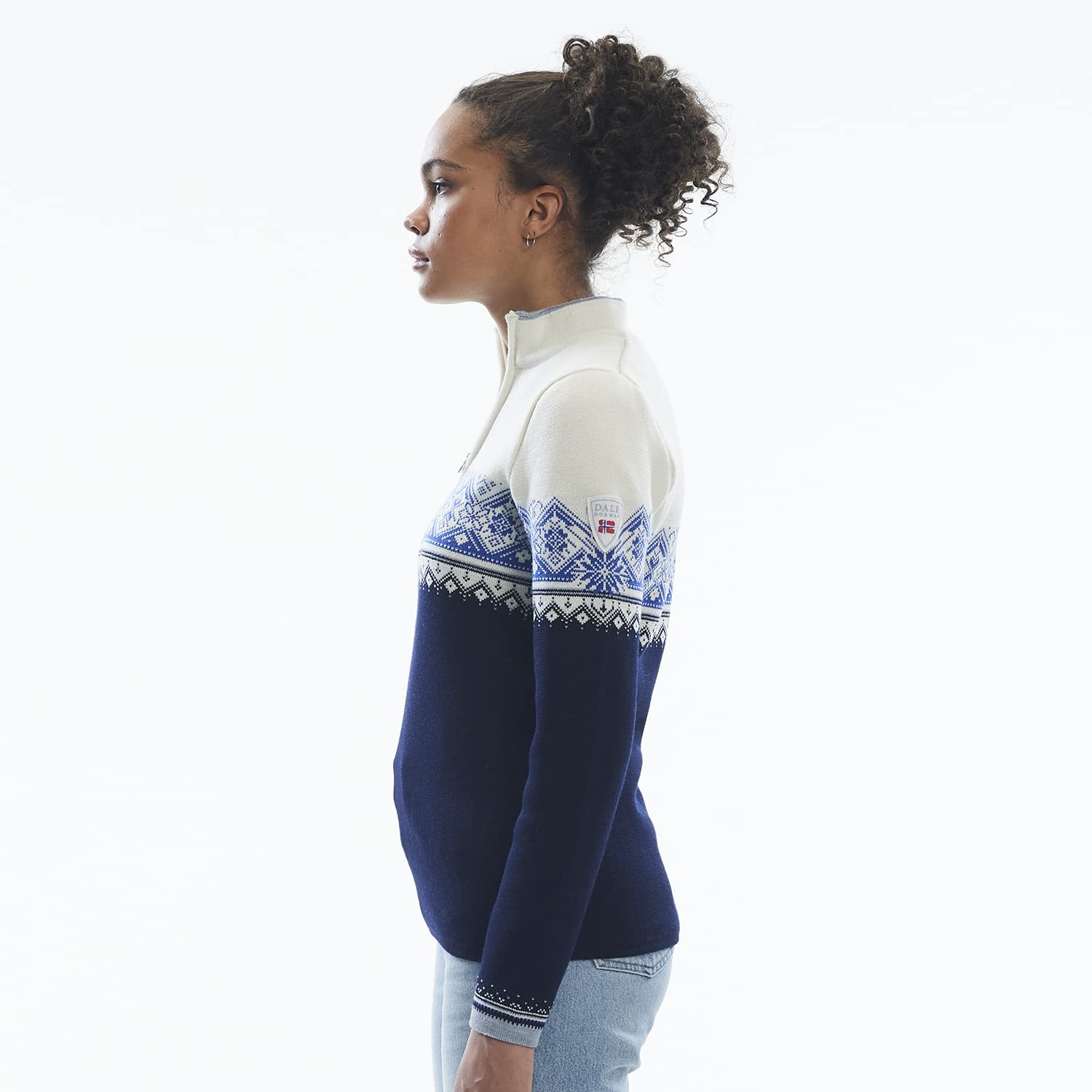 Dale of Norway Moritz Women's 100% Merino Wool Sweater - Warm Winter Pullover for Ladies - Cozy Knitwear for Hiking, Skiing & Outdoor Activities