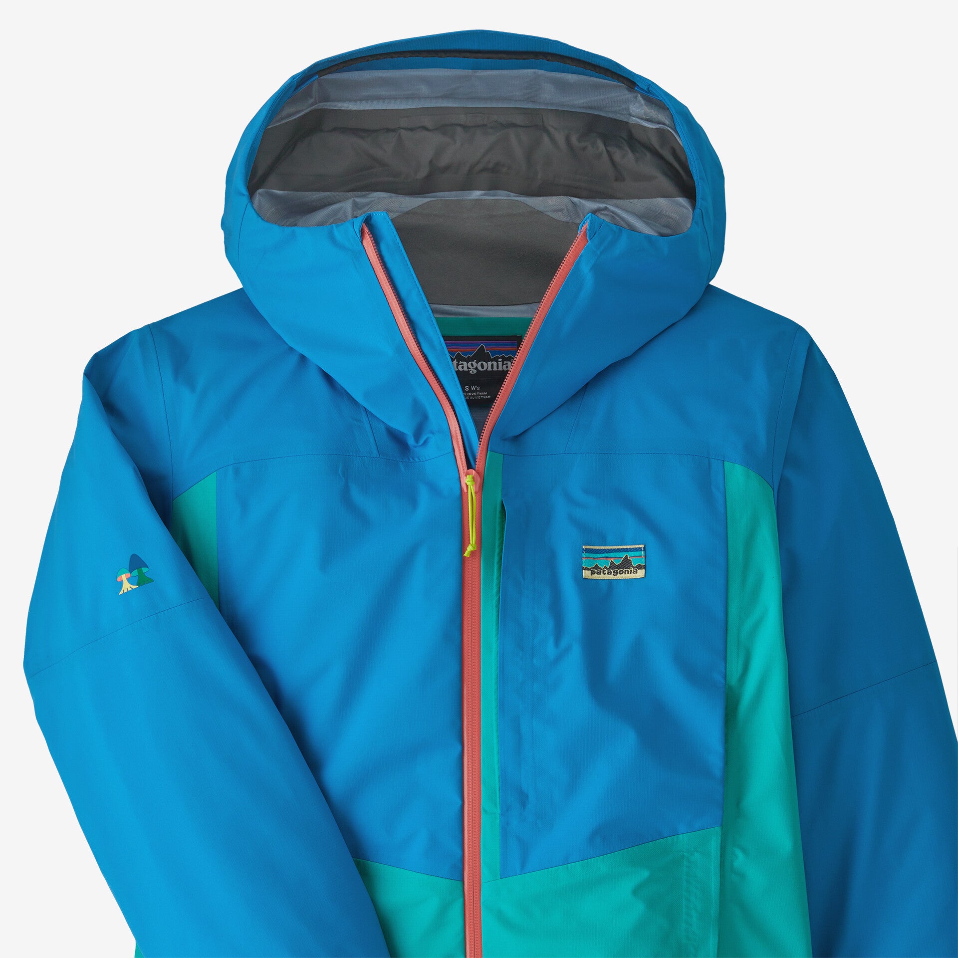 Boulder Fork Women's Waterproof Rain Jacket - Lightweight Windproof Hiking Jacket for Outdoor Activities, Camping & Travel