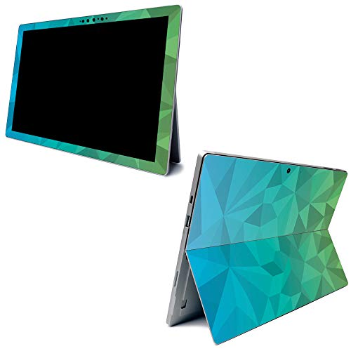 Blue Green Polygon