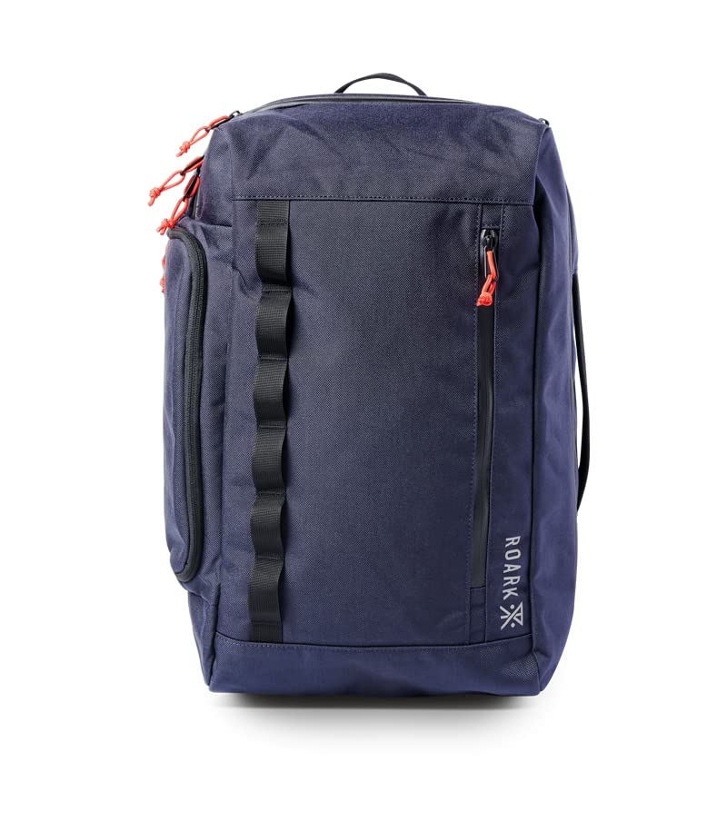 Roark 3 Day Fixer 35L Travel Backpack - Multi-Day Hiking & Commuter Pack with Laptop Compartment (Blue) - Perfect for Outdoor Adventures & Business Travel