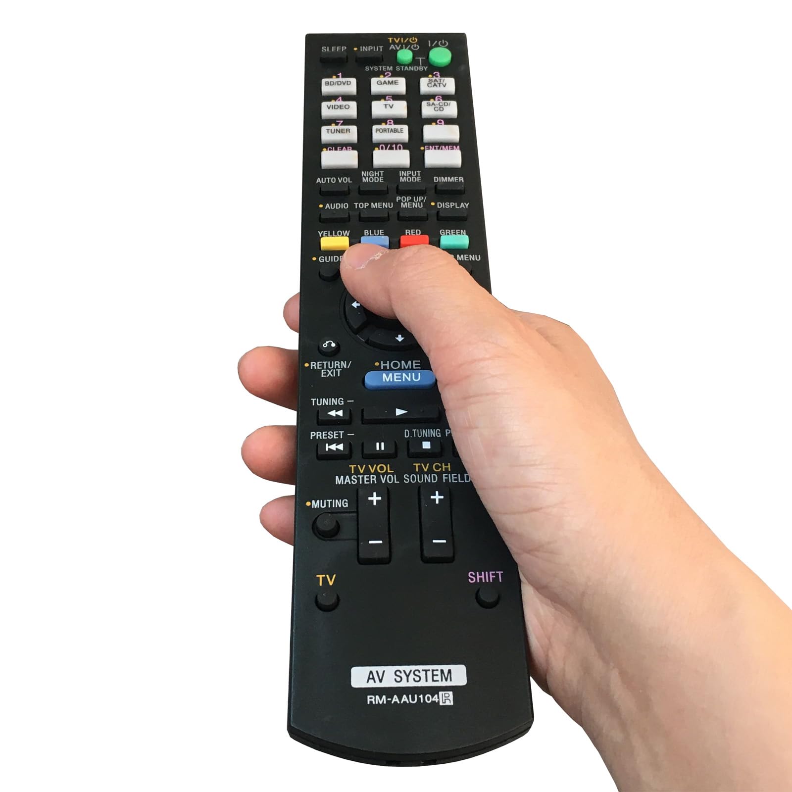 Original Remote Control Replacement for Sony 3D AV Home Theater System - Compatible with STR-DH520, HT-DDW3500, STR-K3500SW, STR-KM3500, STR-KS380, STR-KS470 - Perfect for Home Entertainment & Movie Nights