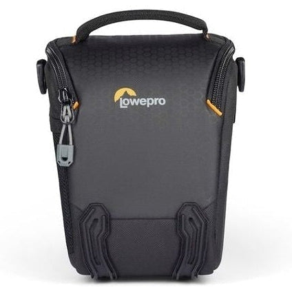 Lowepro Adventura TLZ 30 III Camera Bag - Waterproof DSLR/SLR Shoulder Bag for Travel & Outdoor Photography (Black/Green) - Perfect for Hiking, City Exploration & Professional Shoots