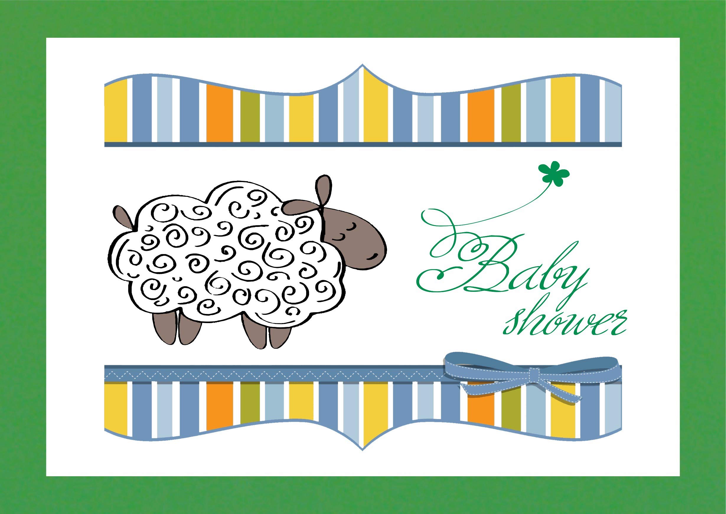 50 Bright Green 65lb Cardstock Paper - 5