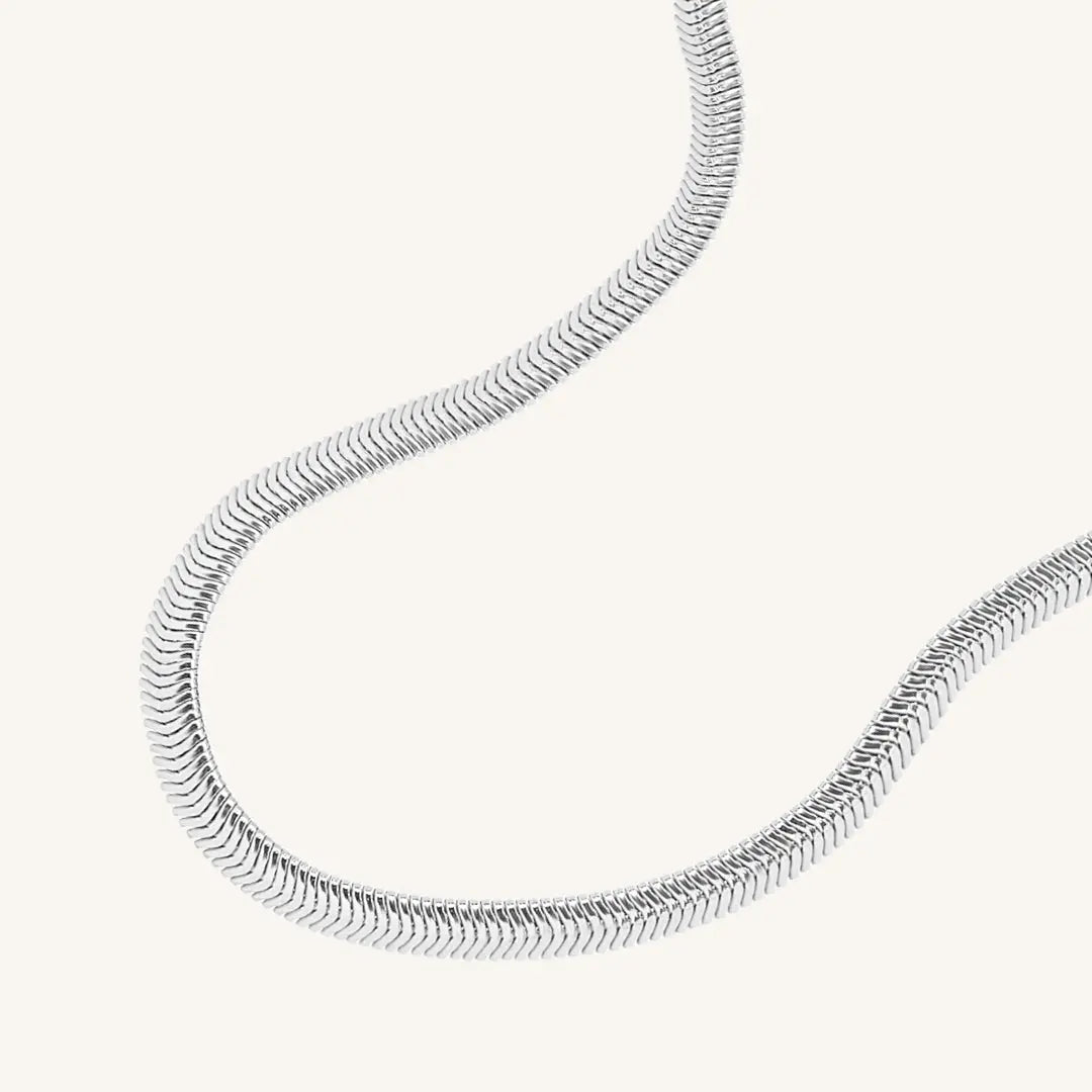 Stainless Steel Snake Chain Necklace for Women - Durable & Elegant Jewelry for Everyday Wear, Gifts & Special Occasions