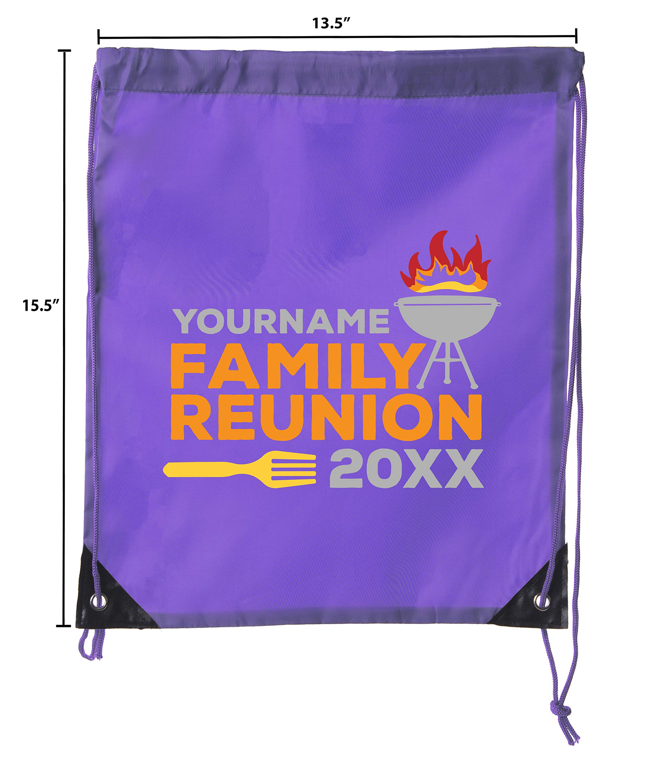 Personalized Flame on Grill BBQ Gift with Custom Name & Date - Perfect for Family Reunion Party Favors, Outdoor Cookouts & Backyard Gatherings