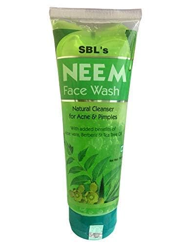 S'BL Neem Face Wash for Acne & Pimples - 100ml Natural Cleanser for Oily & Sensitive Skin - Perfect for Daily Skincare Routine & Teen Acne Treatment