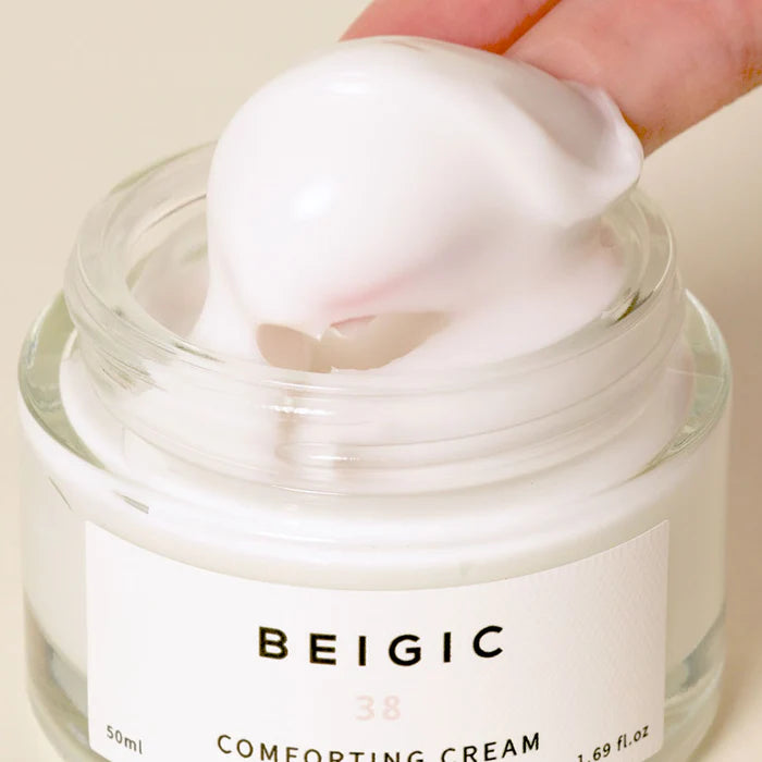 BEIGIC Soothing & Hydrating Face Cream 50ml - Deep Moisturizer for Dry & Sensitive Skin - Perfect for Daily Skincare & Night Routine