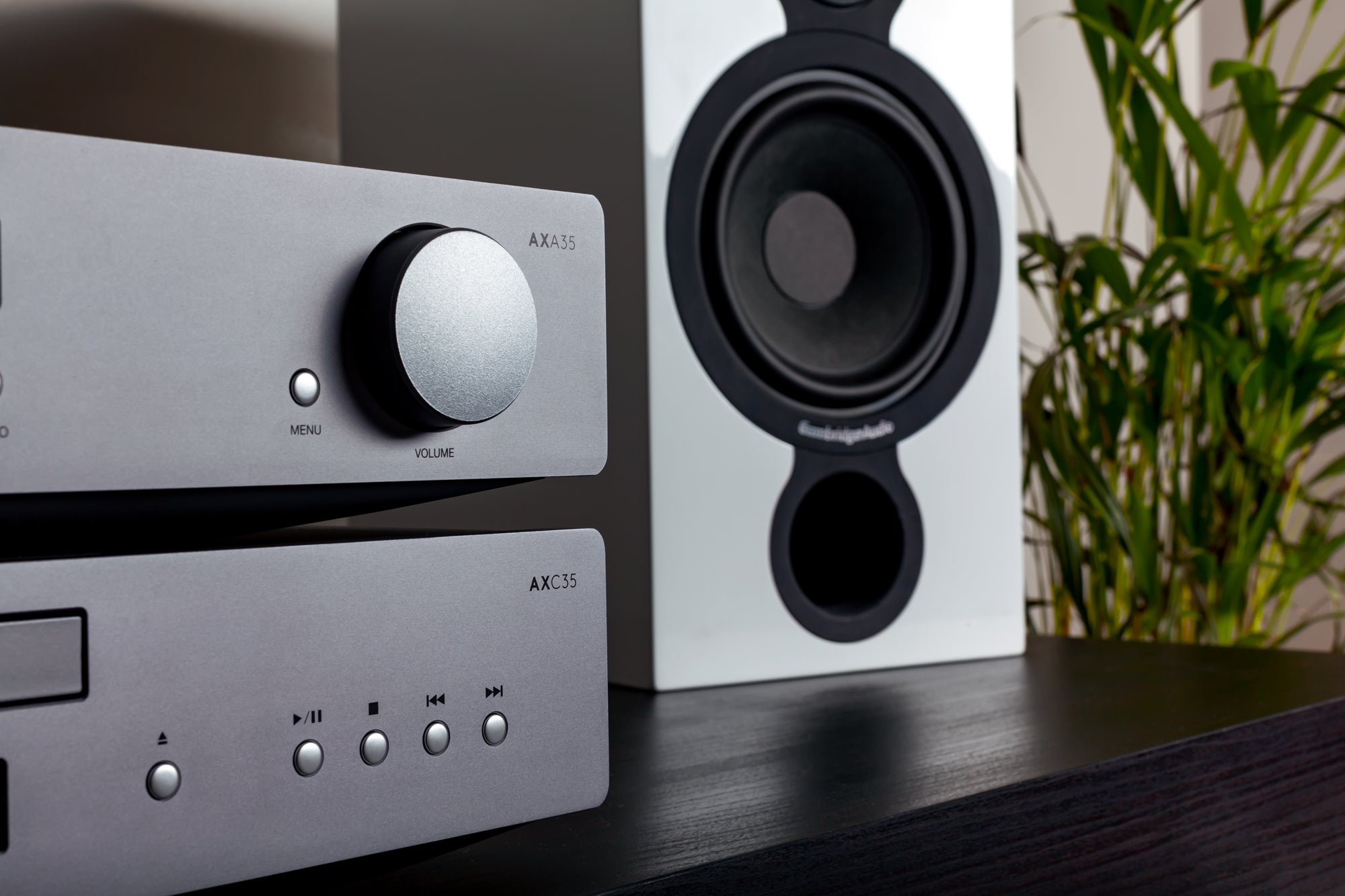 Cambridge Audio AXA35 Integrated Stereo Amplifier with Phono Input - Perfect for Vinyl Records & Home Audio Systems