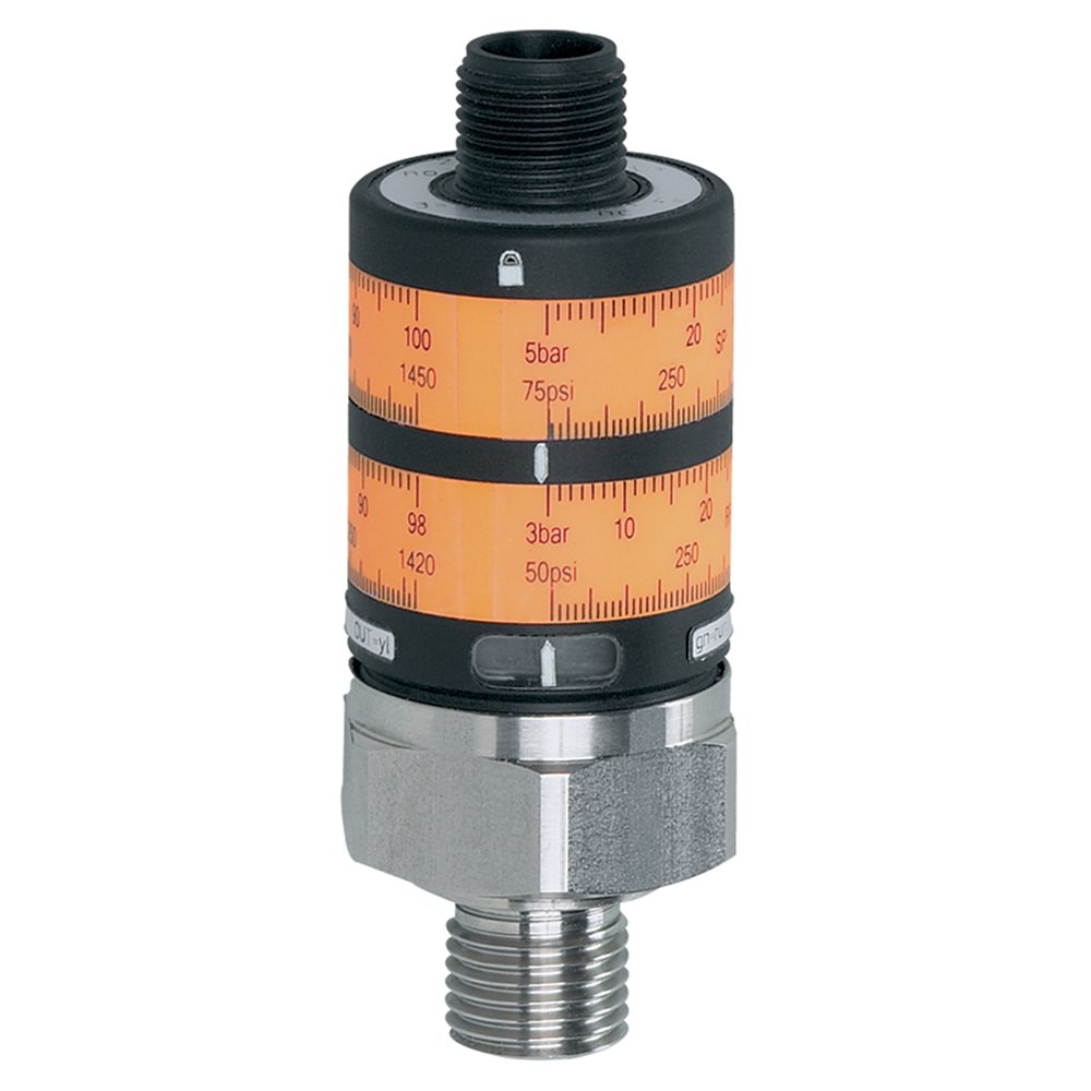 PK6224 Digital Pressure Gauge 0-10 Bar/145 PSI - High Accuracy Electronic Pressure Monitor for Industrial, Hydraulic & Pneumatic Systems - Ideal for HVAC, Automotive & Water Treatment Applications