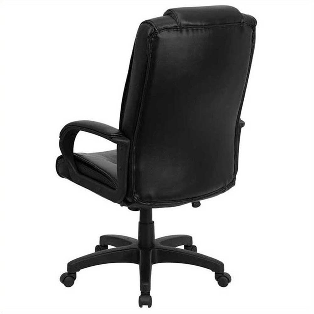 UrbanPro High Back Executive Office Chair - Ergonomic Black Leather Desk Chair for Home & Office - Perfect for Long Work Hours, Gaming, and Conference Rooms