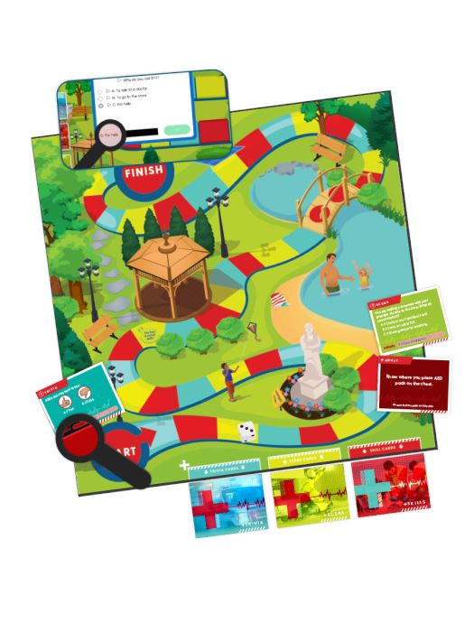 CPR & AED Training Kit - Learn Life-Saving Skills for Emergencies | First Aid Certification Course | Home, Office & Community Safety Preparedness
