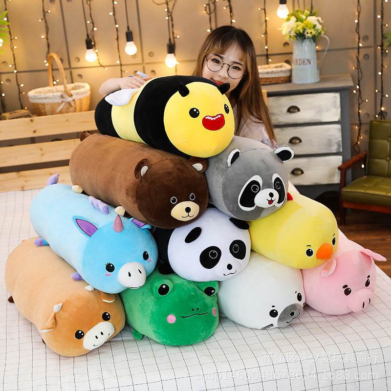 SnuggleLogs: Ultra Soft Fluffy Body Pillow Plush Toy for Adults & Kids - Perfect for Cuddling, Sleeping, and Home Decor