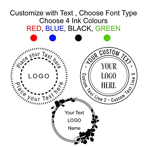 Self Inking Teacher Stamp - Custom Grading Stamp for Classroom, Teacher Supplies & Gradebook - 400 Round Rubber Stamp with 'Study Harder' Message - Perfect for Grading Papers, Homework Feedback & Classroom Organization