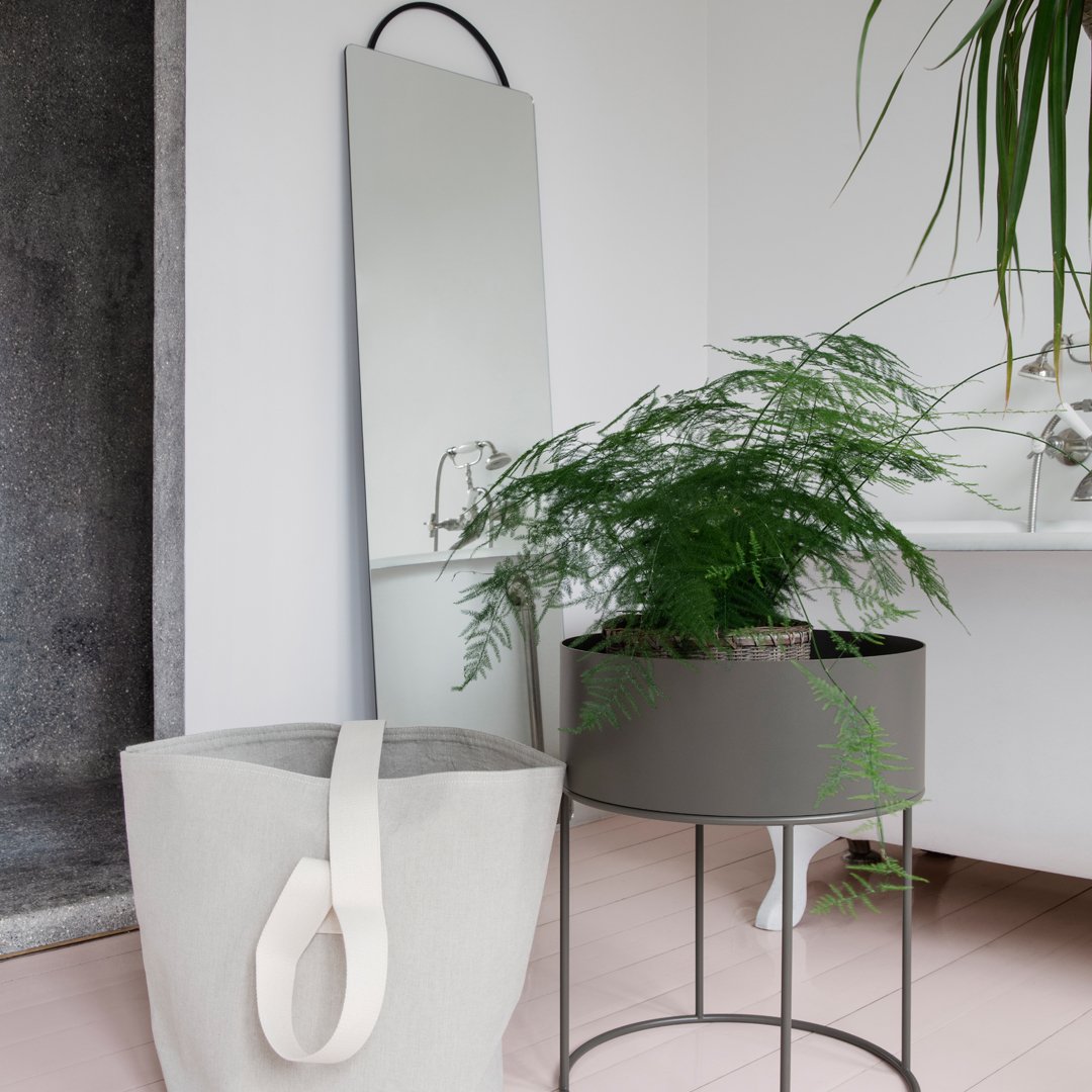 Ferm Living Adorn Mirror - Modern Decorative Wall Mirror for Living Room, Bedroom & Entryway - Stylish Home Decor & Functional Mirror for Vanity, Hallway & Dressing Area