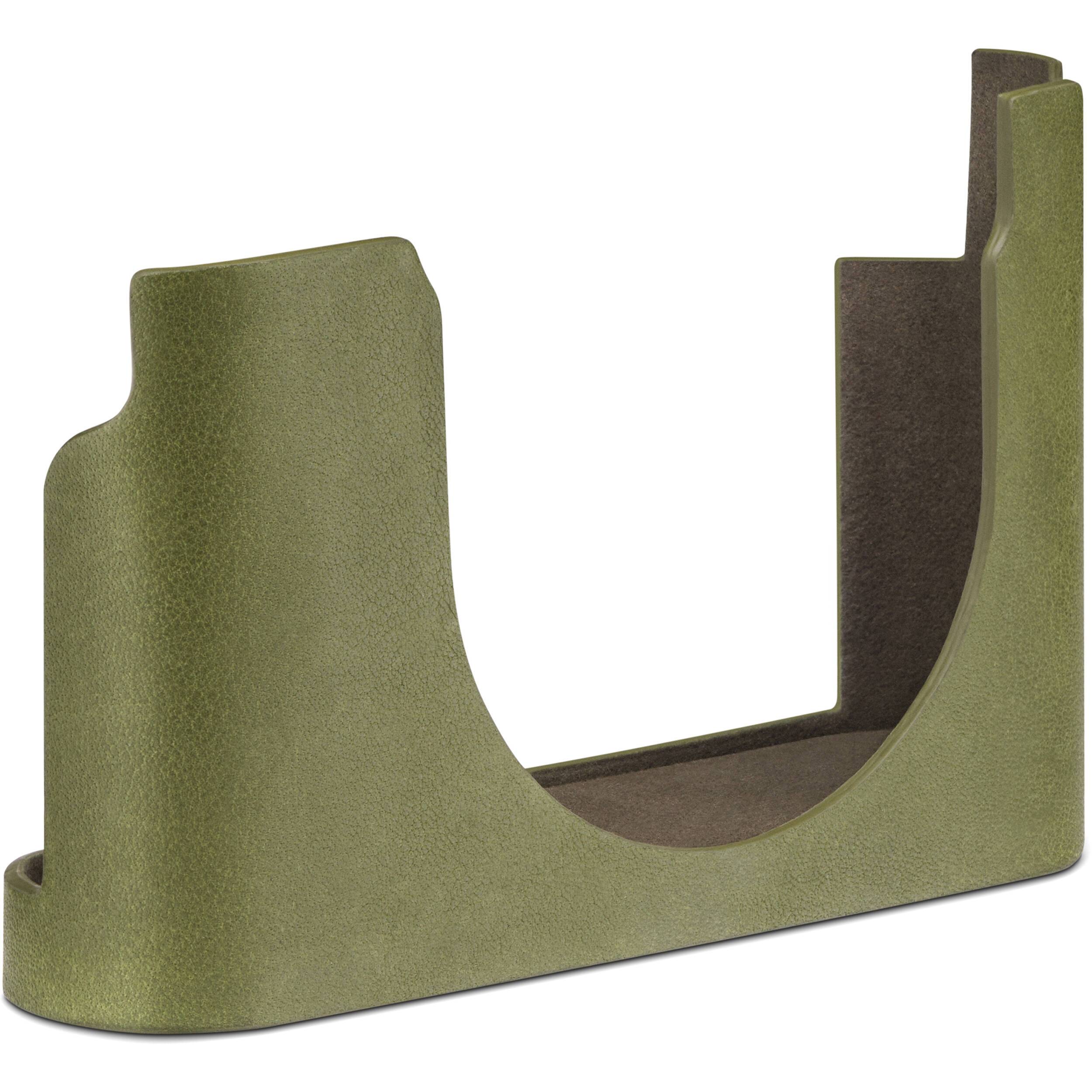 Leica D Lux 8 Leather Half Case (Olive Green) - Premium Camera Protection for Travel & Street Photography