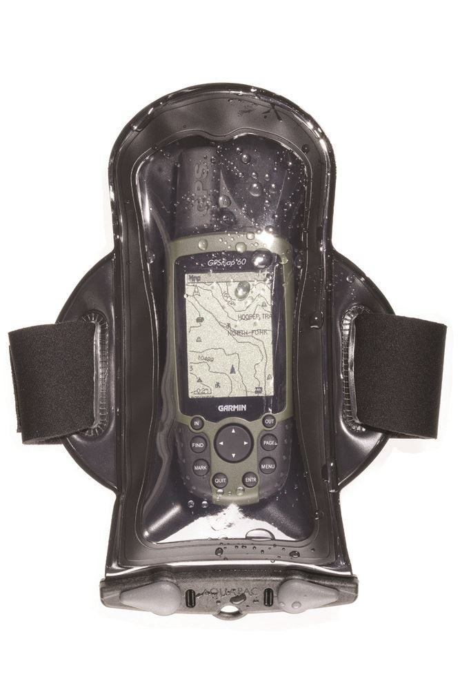 Aquapac 218 Large Waterproof Armband Case for iPhone 14/13/12 Pro Max - Secure Running, Swimming & Outdoor Sports Phone Holder - Perfect for Jogging, Cycling & Water Activities