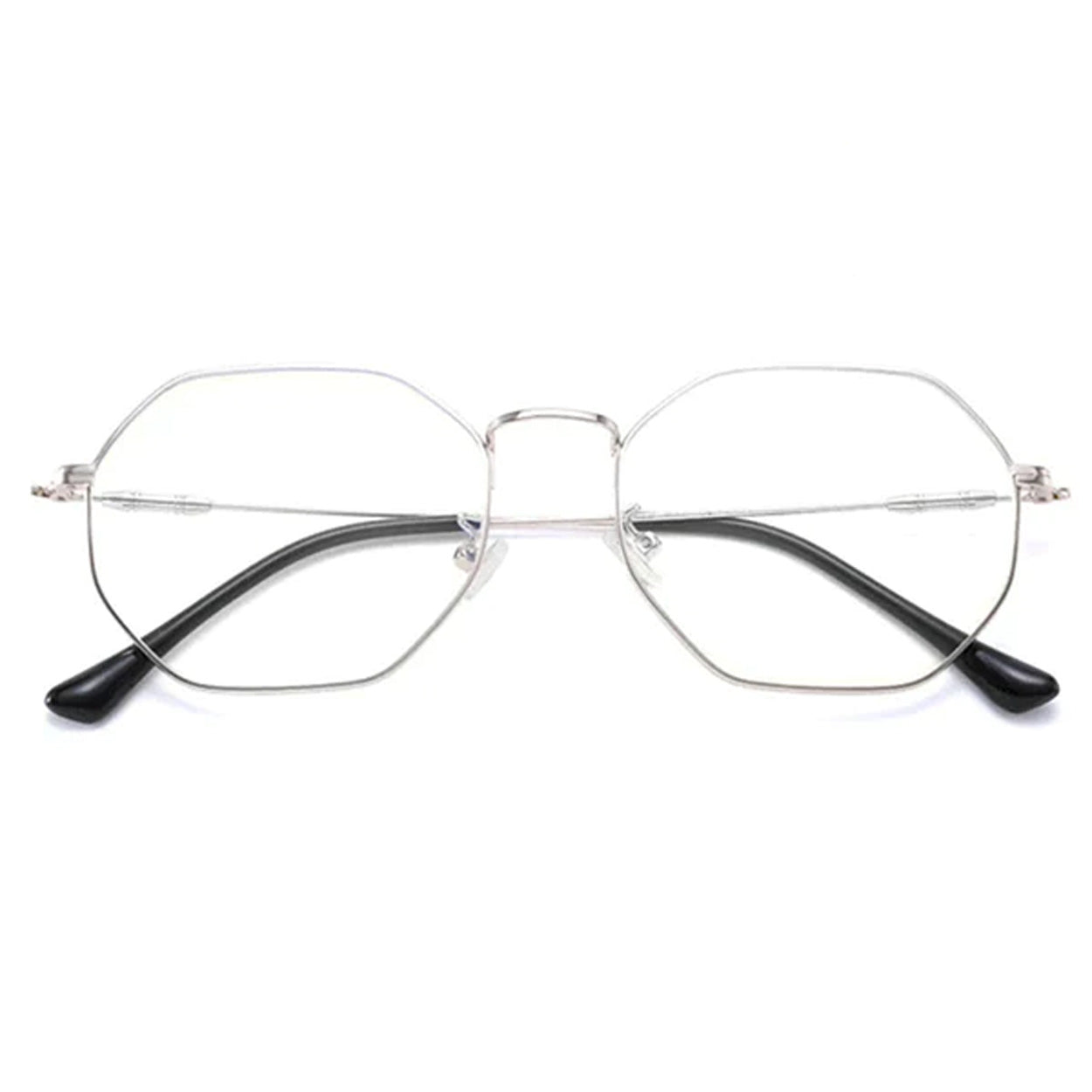 Betty Prescription Silver Glasses - Stylish & Comfortable Eyewear for Reading, Work, and Daily Use
