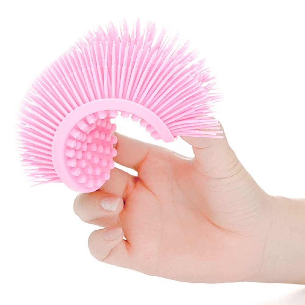 Kytaste Soft Silicone Body Scrubber Brush - Exfoliating Skin & Baby Bath Wash Scrubber for Gentle Cleansing - Multi Color - Perfect for Shower, Spa & Sensitive Skin Care