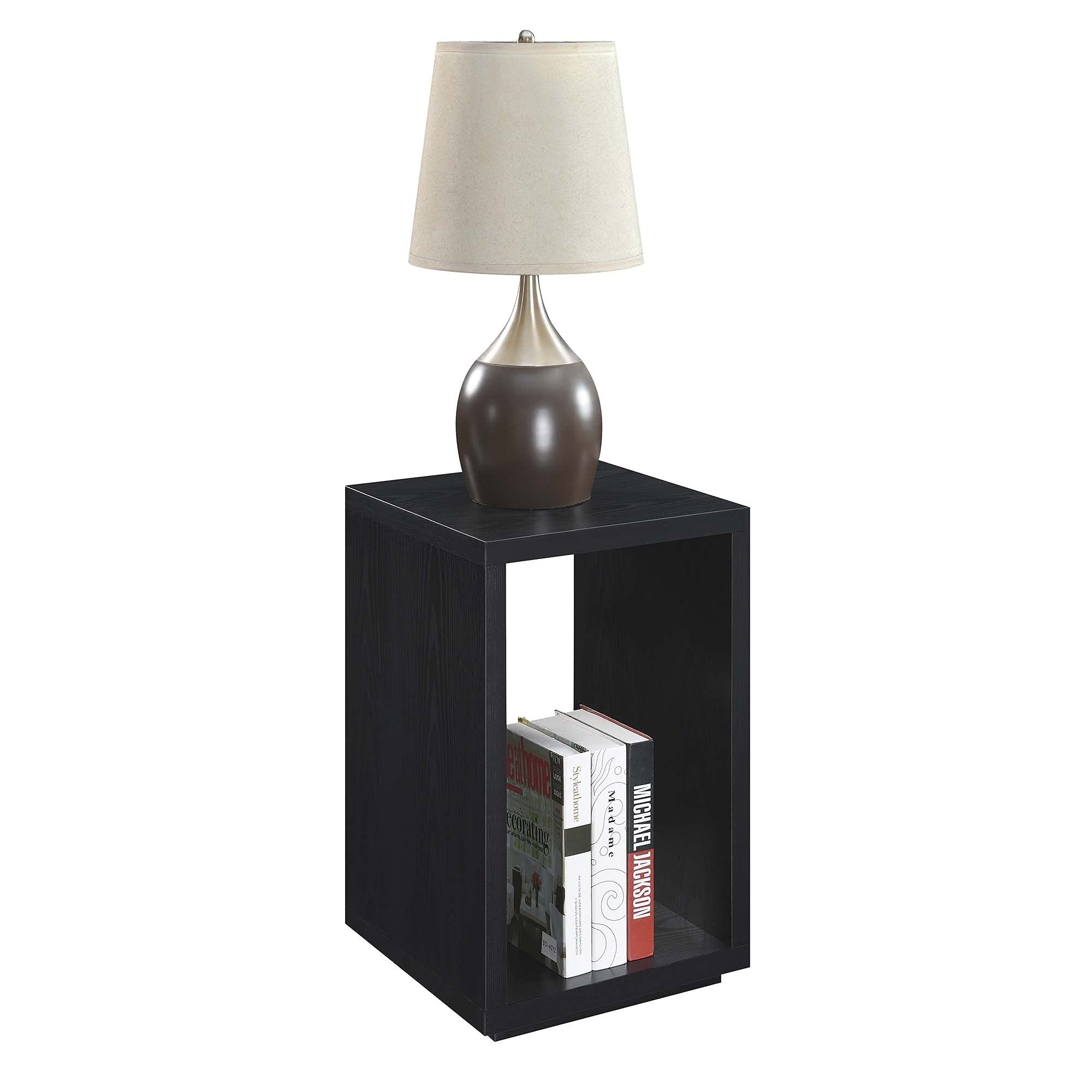 Ergode Northfield Admiral End Table with Shelf - Modern Side Table with Storage for Living Room, Bedroom, or Office