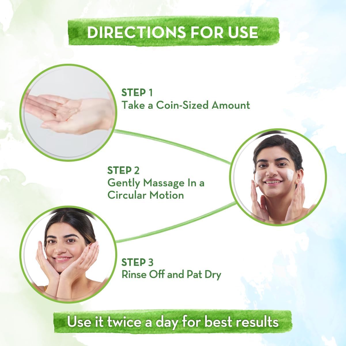 Mama'Earth Aloe Vera & Glycerin Gentle Face Wash for Sensitive Skin - 150ml (Pack of 2) | Hydrating & Soothing Cleanser for Dry to Normal Skin | Daily Skincare Routine & Travel Essential