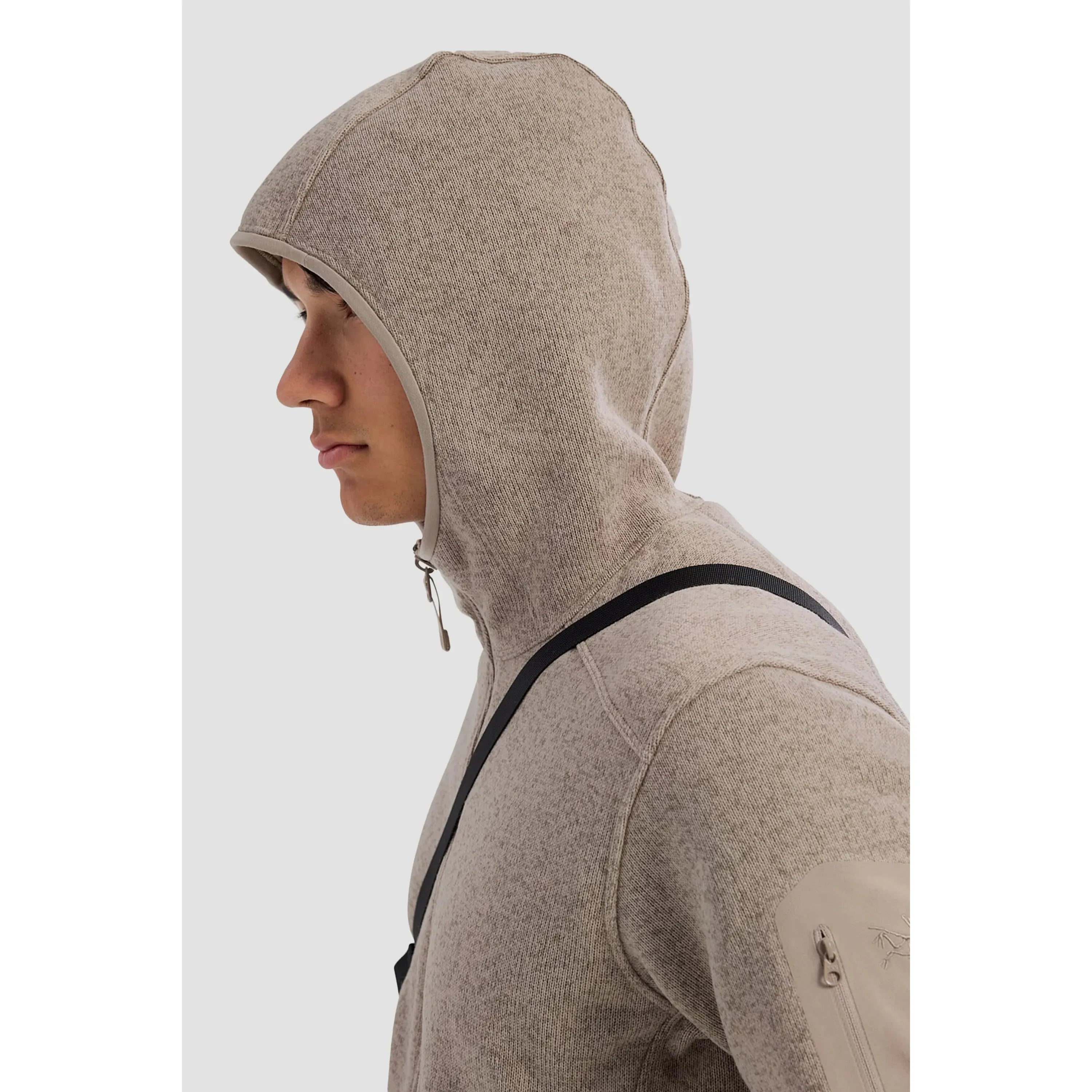 Arc'teryx Men's Covert Hoody - Lightweight Fleece Jacket for Hiking & Outdoor Activities | Water-Resistant & Breathable Midlayer for Camping, Travel & Casual Wear