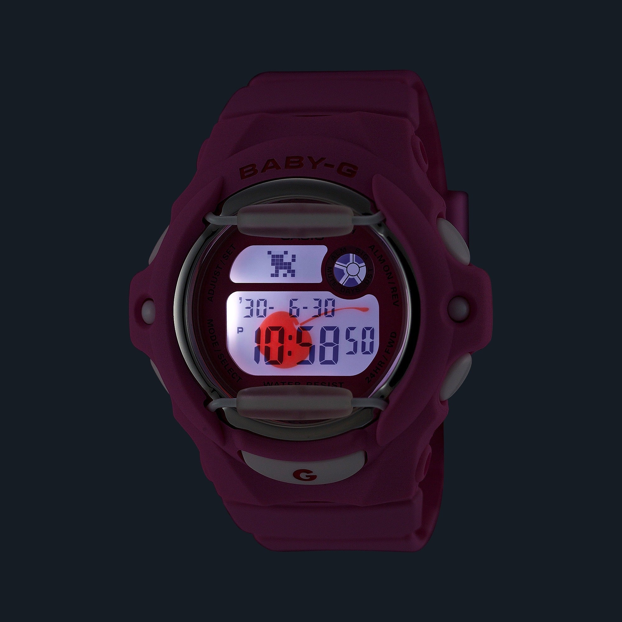 CASIO BABY G BG-169CH-7 Digital Watch for Women - Shock Resistant, Water Resistant, LED Backlight - Perfect for Sports, Outdoor Activities & Daily Wear