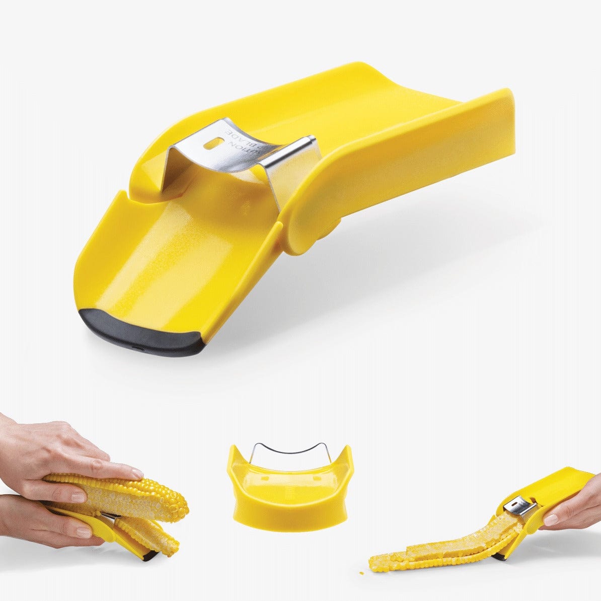 Dreamfarm Corpeel - Premium Stainless Steel Vegetable Peeler for Effortless Peeling - Perfect for Kitchen, Camping, and Travel Use